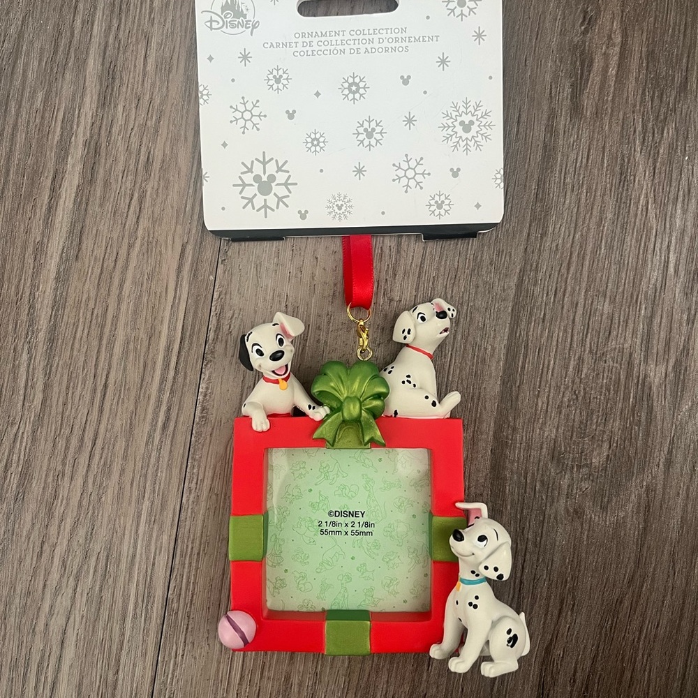 Disney Red and Green Dalmatian Ornament